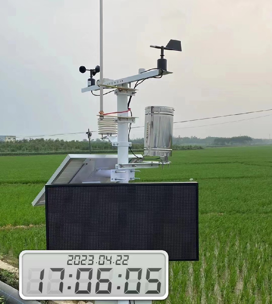 Soluciones de estaciones meteorológicas automatizadas para la agricultura